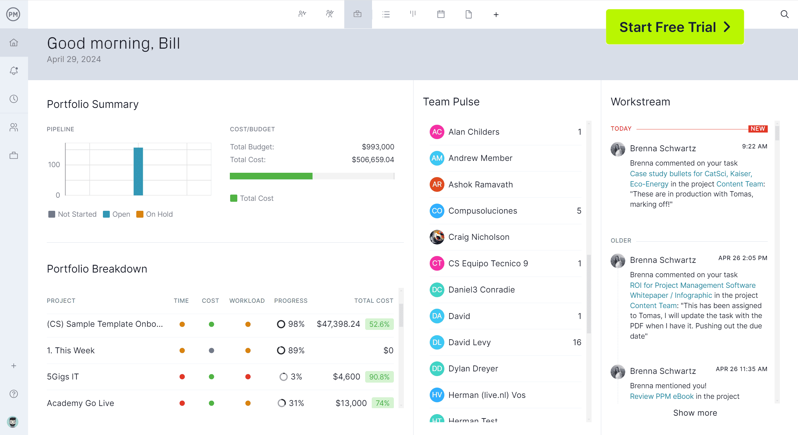 Stakeholder report